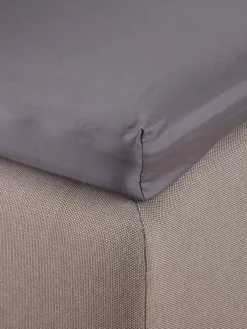 Hoeslaken topmatras EDITH 90x200x6-10 antraciet