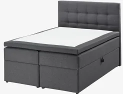 Hoofdbord 140x125 H50 gecapitonneerd grijs-41