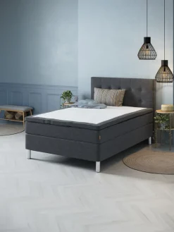 Hoofdbord 140x122 H70 knopen grijs-40