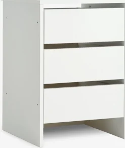 Inzetlades voor VIBY 3 lades wit