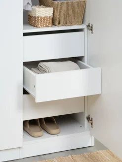 Inzetlades voor VIBY 3 lades wit