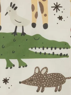 Junior dekbedovertrek SOLFRID 100x140 bruin