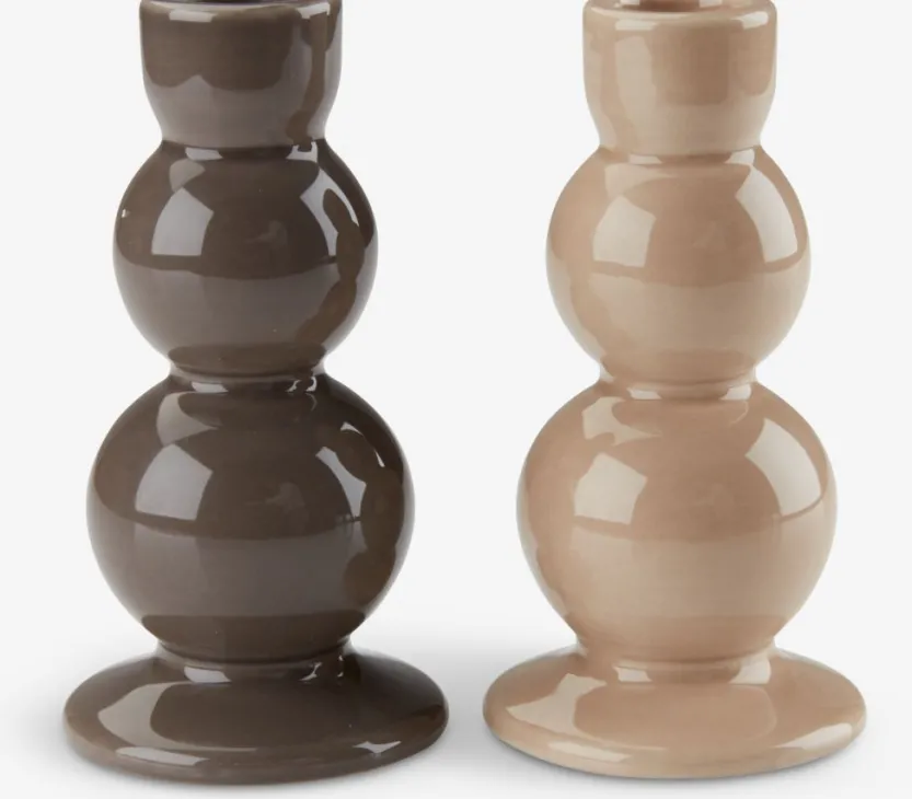 Kandelaar ANDREAS Ø7xH13 cm assorti