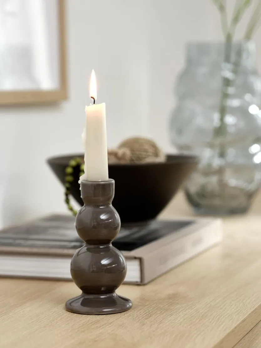 Kandelaar ANDREAS Ø7xH13 cm assorti