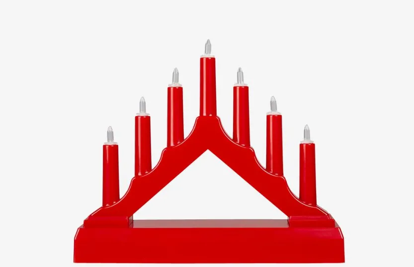 Kandelaar EPIDOT H13 cm 7LED assorti