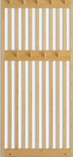 Kapstok EGTVED 9 haken bamboe