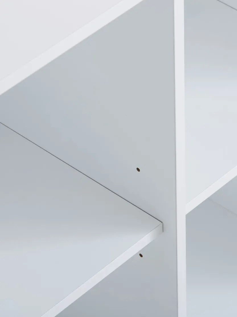 Kast SKALS 4 compartimenten wit