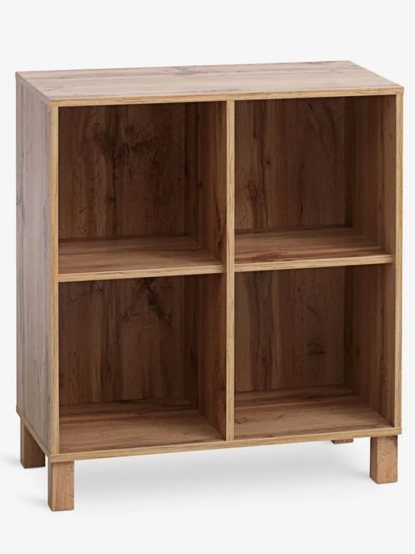Kast SKALS 4 compartimenten eiken