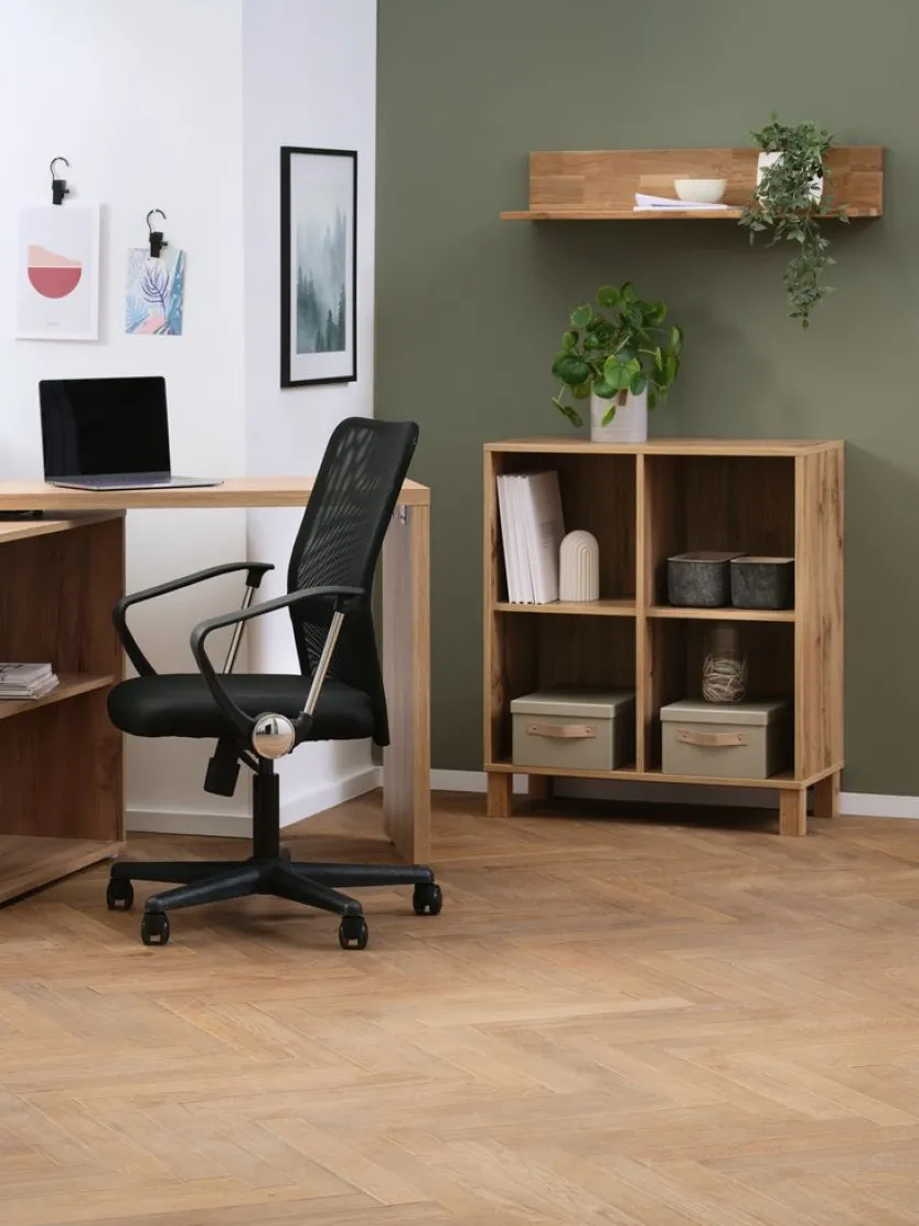 Kast SKALS 4 compartimenten eiken