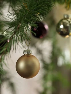 Kerstballen FARBAUTE Ø4cm 12 stuks glas