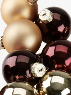 Kerstballen FARBAUTE Ø4cm 12 stuks glas