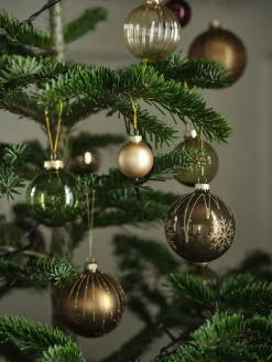 Kerstballen GALDER Ø6cm 6 stuks glas