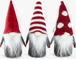 Kerstelf BOND H17cm met vilt assorti