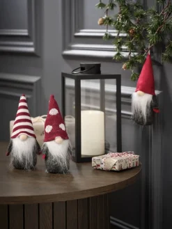 Kerstelf BOND H17cm met vilt assorti