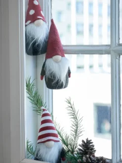 Kerstelf BOND H17cm met vilt assorti