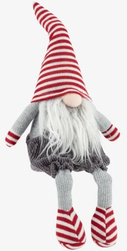 Kerstelf SVADILFARI H43cm grijs