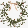Kerstkrans BELI Ø45xH4cm dennenappels groen