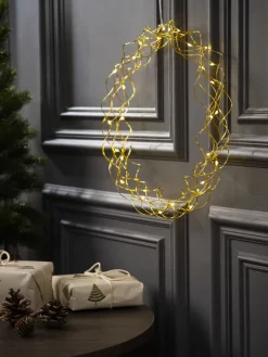 Kerstkrans SNE Ø35 cm met LED en timer