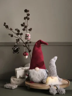 Kerstman HERMOD Ø15xH53cm rood