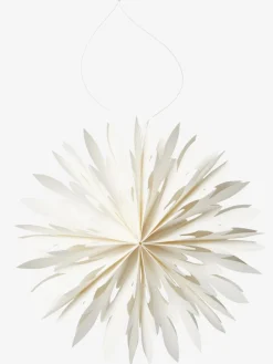 Kerstster SKRYMSLI Ø30xH8cm wit assorti