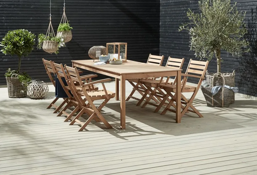 Klapstoel VESTERHAVET teak