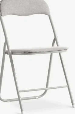 Klapstoel VOEL lichtzandkleurige stof