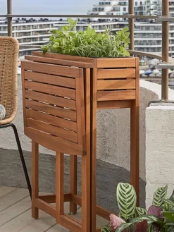 Klaptafel VANDREFALK 64x63 hardhout