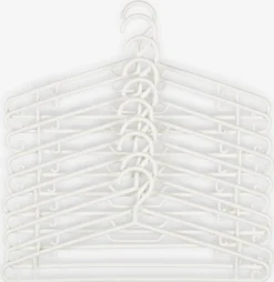 Kledinghanger SIGBRANDT wit 10 stuks
