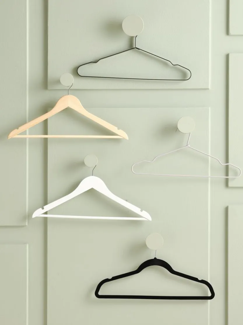 Kledinghangers MATTIS L42cm 2st/pk metaal