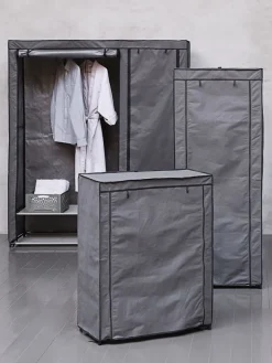 Kledingkast DAMHUS 149x174 donkergrijs