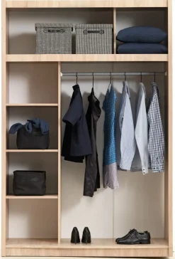 Kledingkast EVETOFTE 143x220 eiken