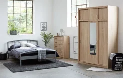 Kledingkast EVETOFTE 143x220 eiken