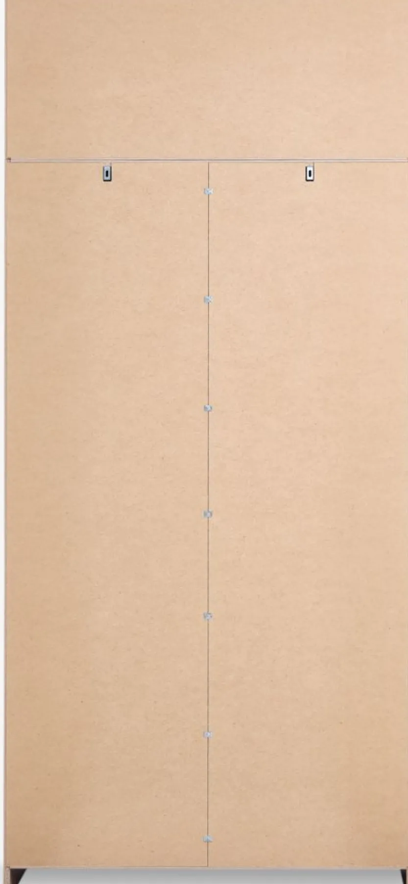 Kledingkast FANDRUP 97x176 2 deuren 3 lades licht eiken