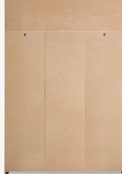 Kledingkast FANDRUP 145x176 3 deuren 3 lades licht eiken