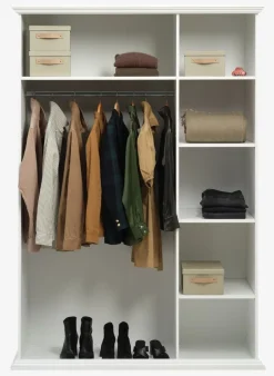 Kledingkast FREDENSBORG 140x200 wit