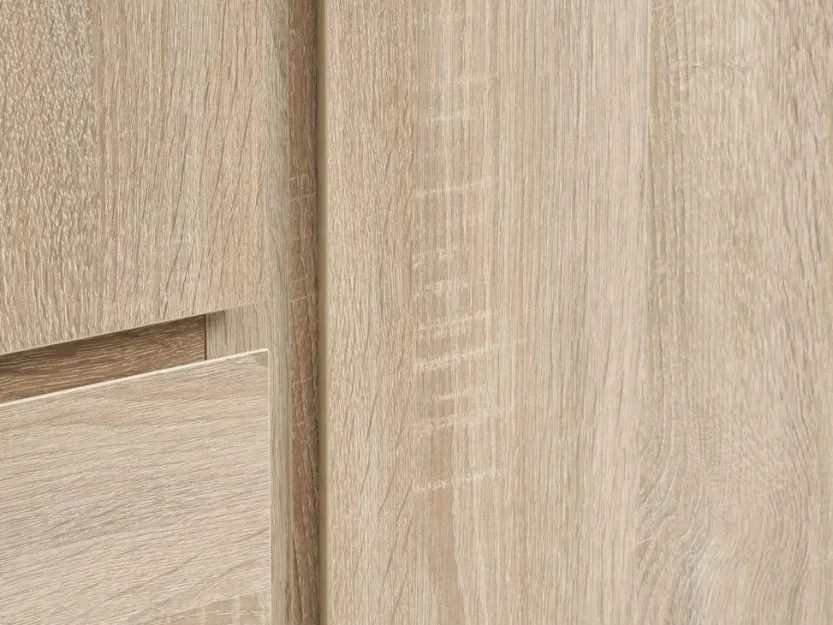 Kledingkast LIMFJORDEN 120x200 licht eiken kleur