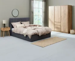 Kledingkast LIMFJORDEN 180x200 naturel eiken kleur