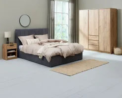 Kledingkast LIMFJORDEN 180x200 naturel eiken kleur