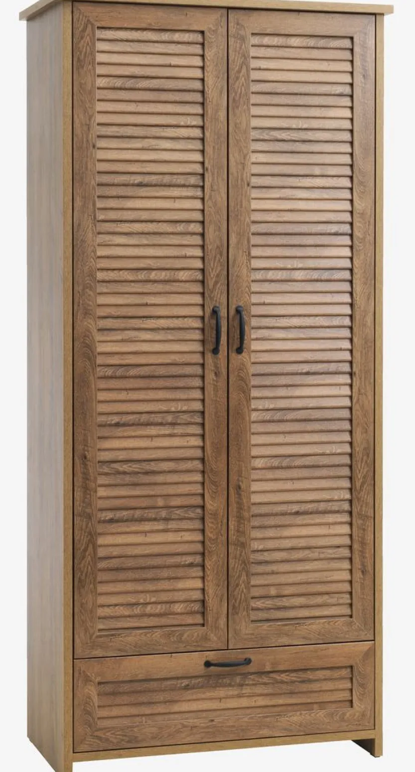 Kledingkast MANDERUP 88x199 2 deuren wild eiken kleur