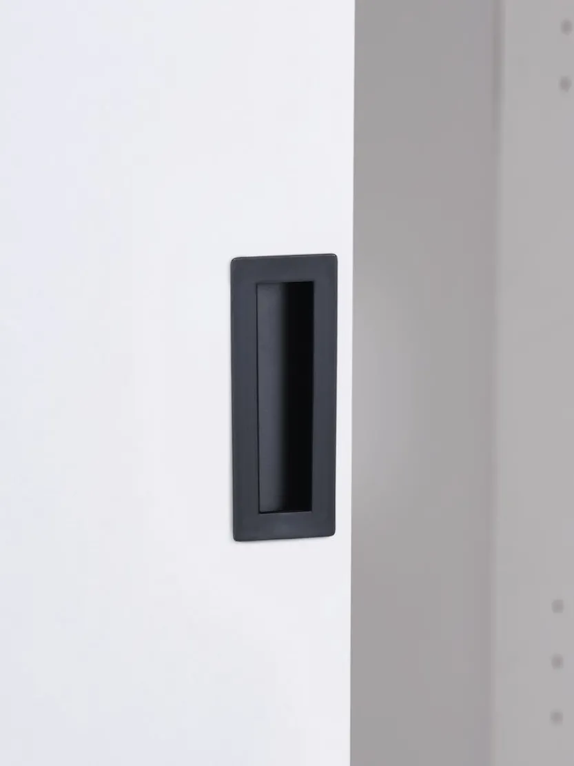 Kledingkast ODDER 120x201 met spiegel wit