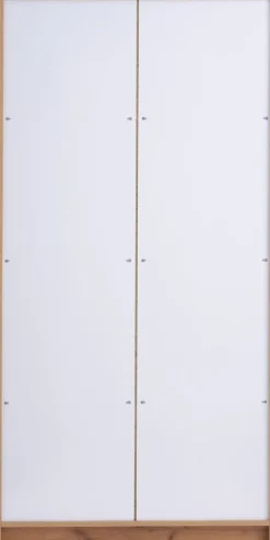 Kledingkast VIBY 101x200 2 deuren naturel eiken kleur