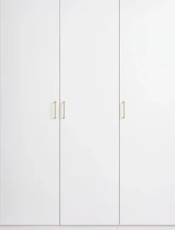 Kledingkast VIBY 150x200 3 deuren wit