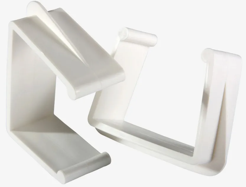 Klemmen voor boxmatras kunststof 2 stuks