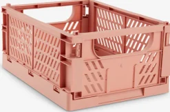 Krat MILAS B25xL34xH15 opvouwbaar koraal