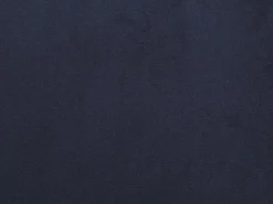 KRONDAL Ø110 tafel marmer + 4 BISTRUP fluweel donkerblauw