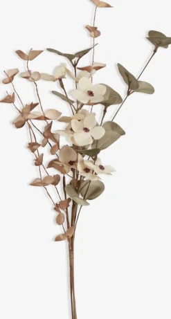 Kunstbloem LAUST H38cm grijs