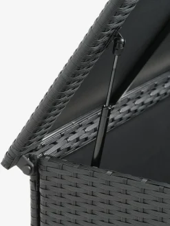 Kussenbox YDERUP B133xH64xD55 zwart