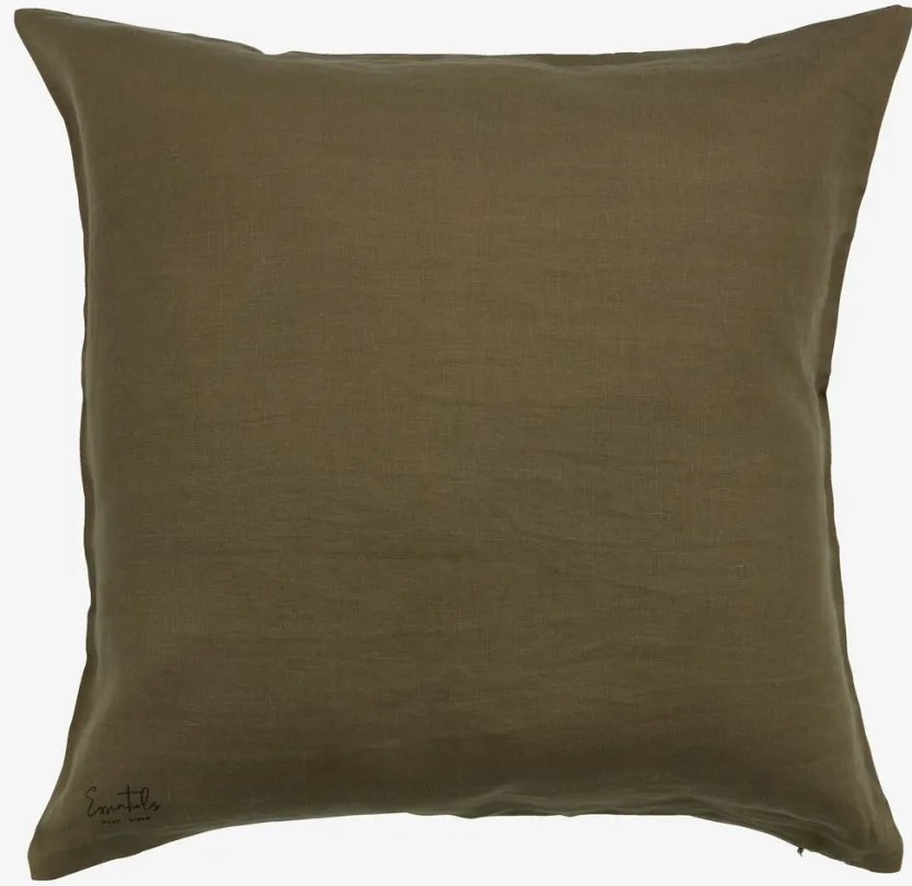 Kussenhoes ANGELIK 50x50 donkergroen
