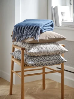 Kussenhoes MARIGRAS 50x50 blauw/grijs