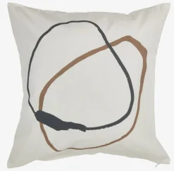 Kussenhoes POPPEL 50x50 wit